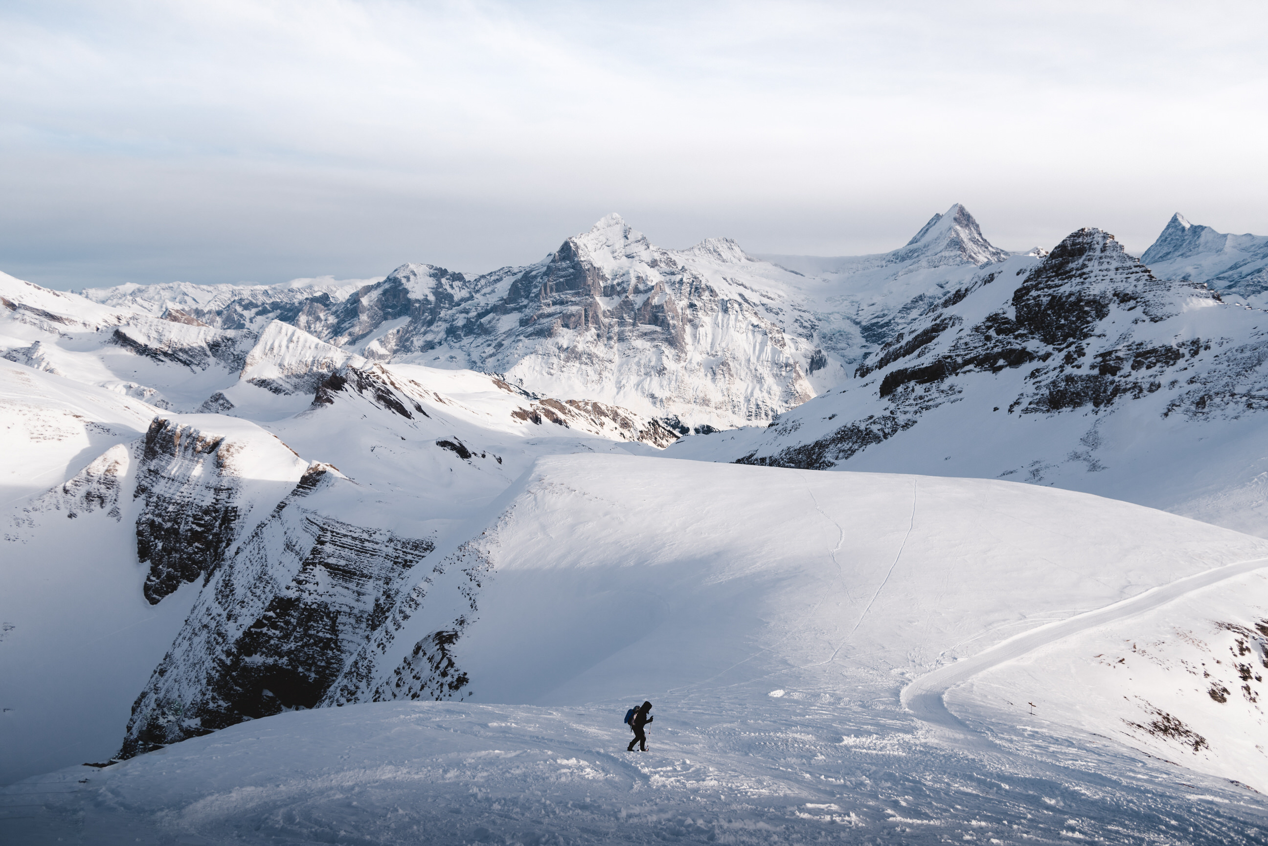 photo of winter hike